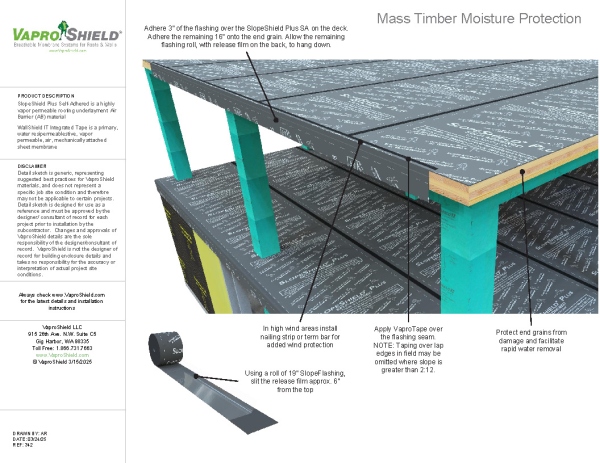 Mass Timber Moisture Protection